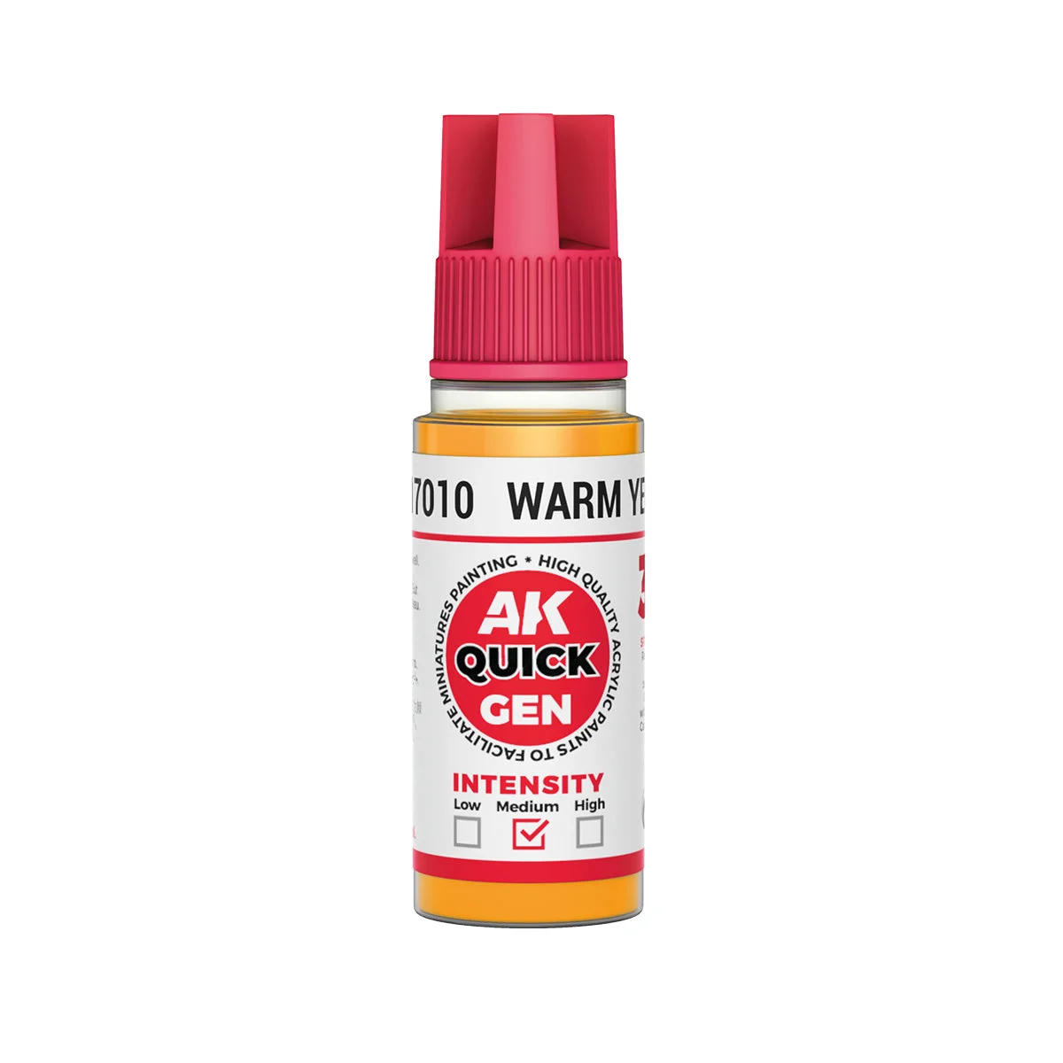 AK Interactive Quick Gen Warm Yellow - 17010