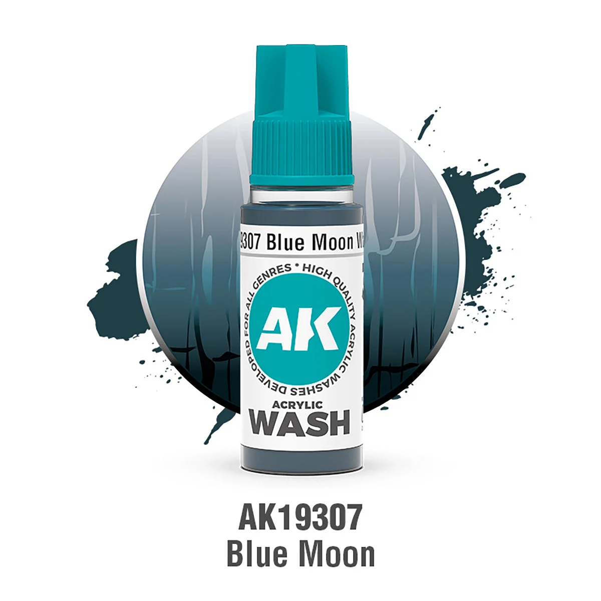 AK Interactive Blue Moon Acrylic Wash - AK19307