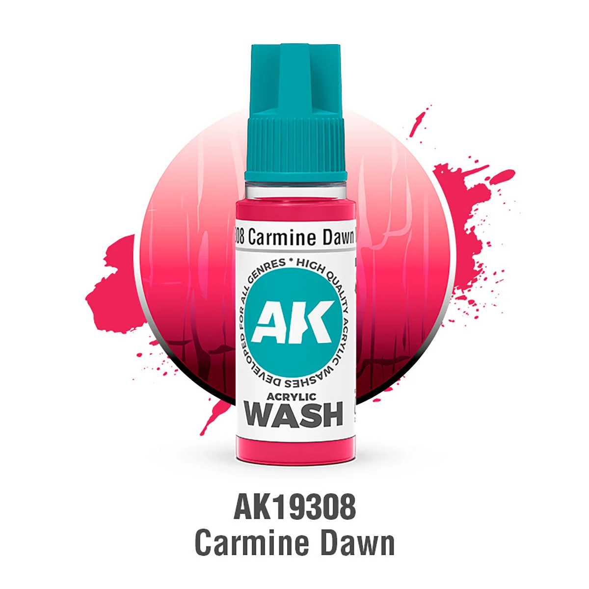 AK Interactive Carmine Dawn Acrylic Wash - AK19308