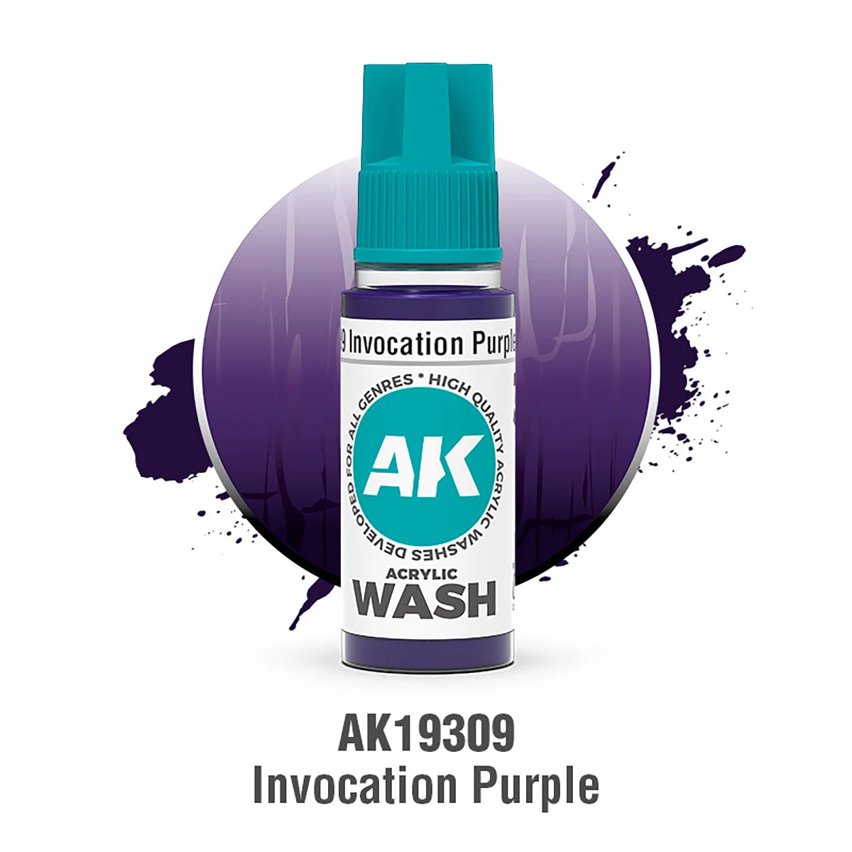 AK Interactive Invocation Purple Acrylic Wash - AK19309