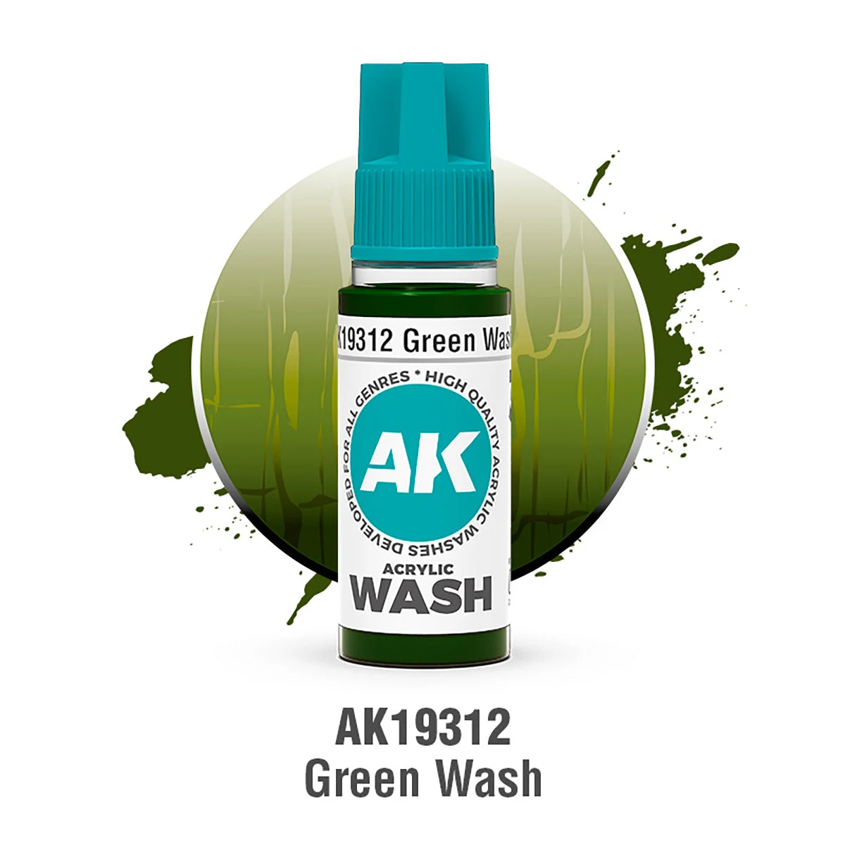 AK Interactive Green Acrylic Wash - AK19312