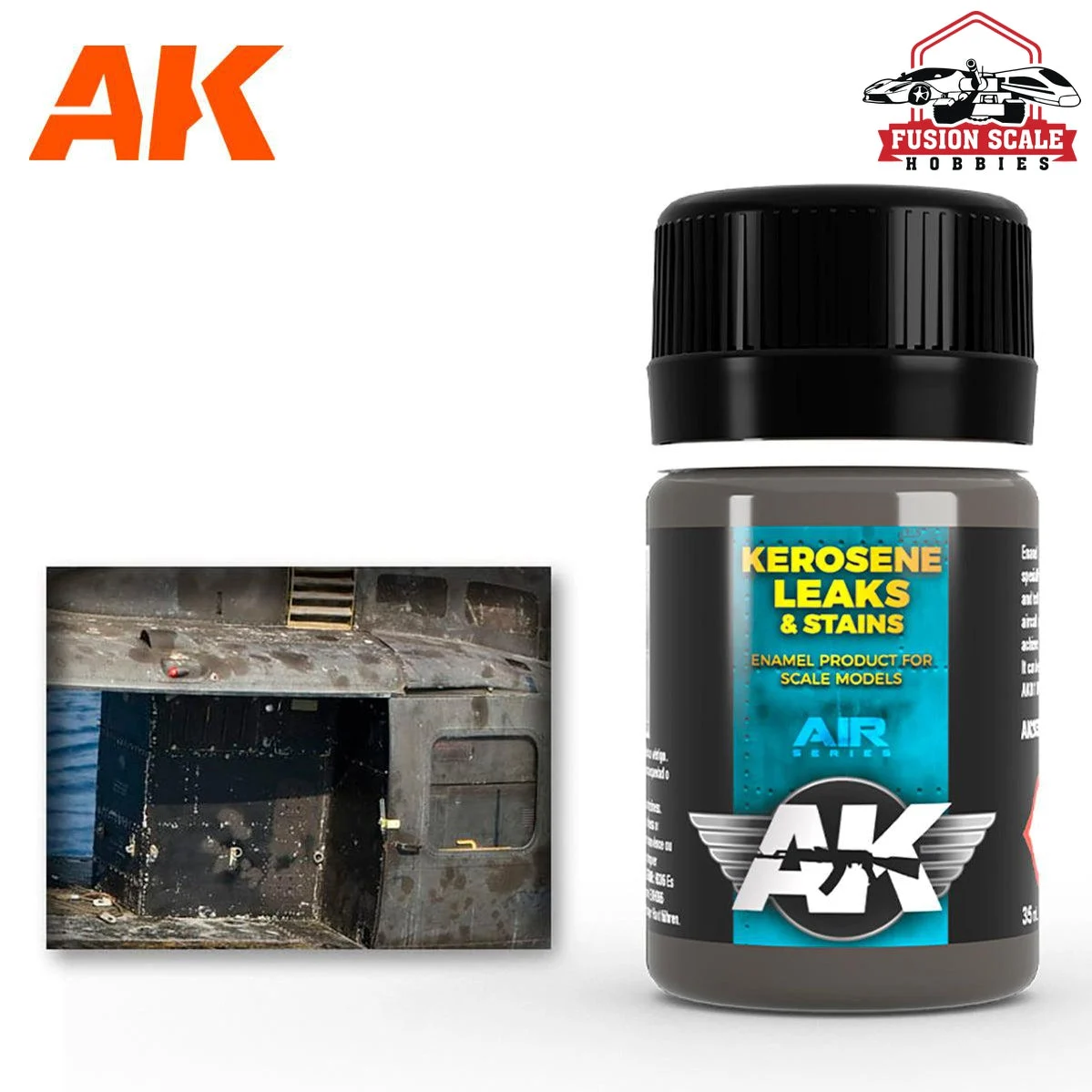 AK Interactive Air Series Kerosene Leaks & Stains