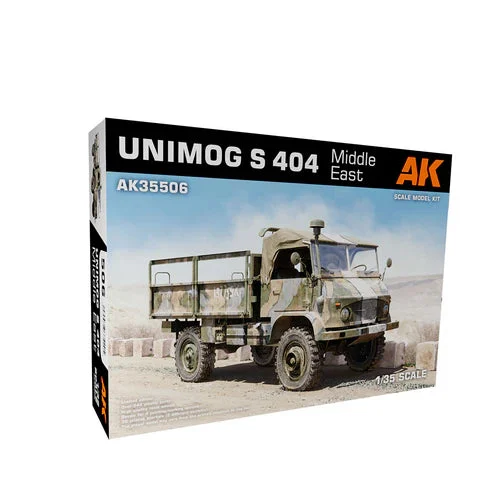 AK Interactive 1/35 Unimog S 404 Middle East Plastic Model Kit - 35506