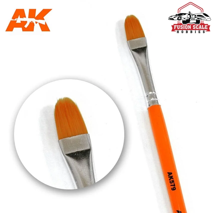 AK Interactive Rounded Weathering Paint Brush AKI579