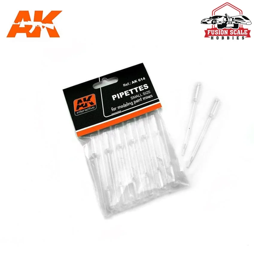AK Interactive Small Pipettes 12 Units AKI614