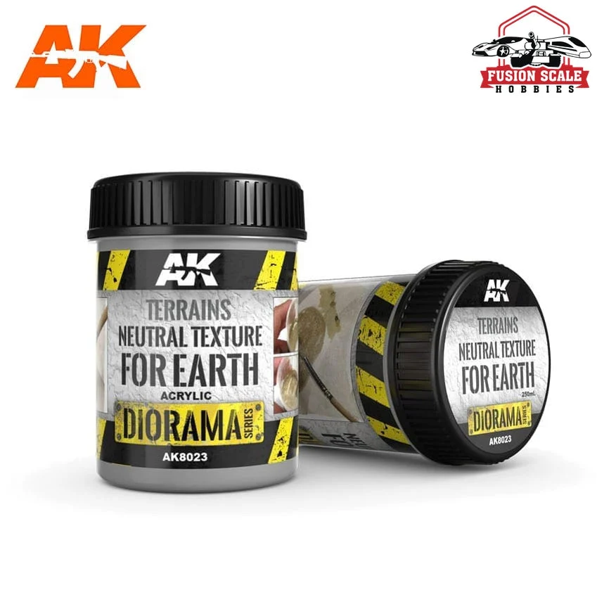 AK Interactive Terrains Neutral Texture for Earth 250ml