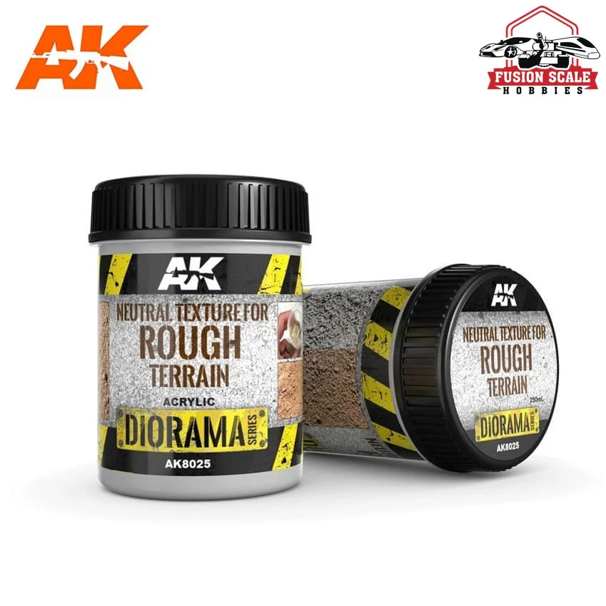 AK Interactive Neutral Texture for Rough Terrain 250ml