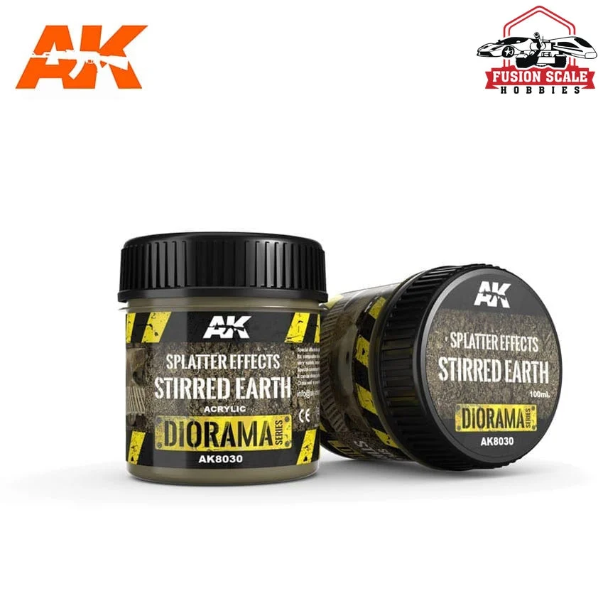 AK Interactive Splatter Effects Stirred Earth 100ml