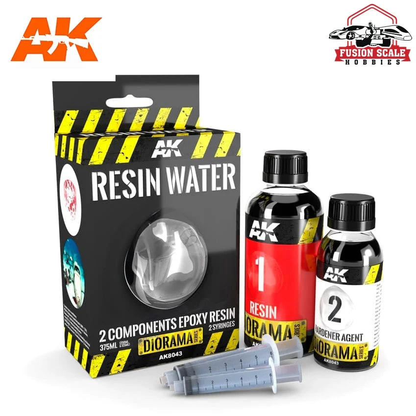 AK Interactive Resin Water 2 Part Epoxy Resin 375ml