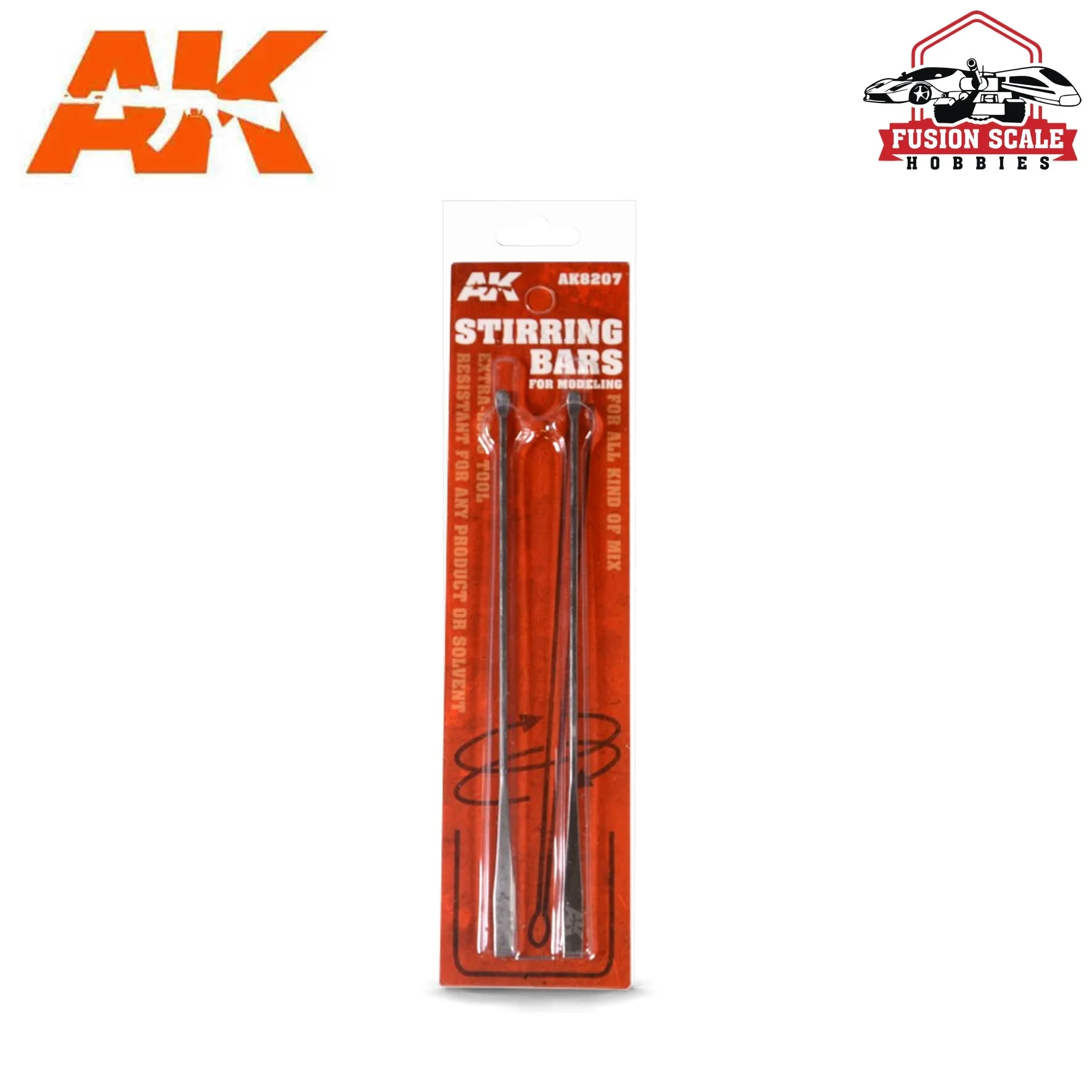 AK Interactive Stirring Bars For Modeling Paint Stirrers AKI8207