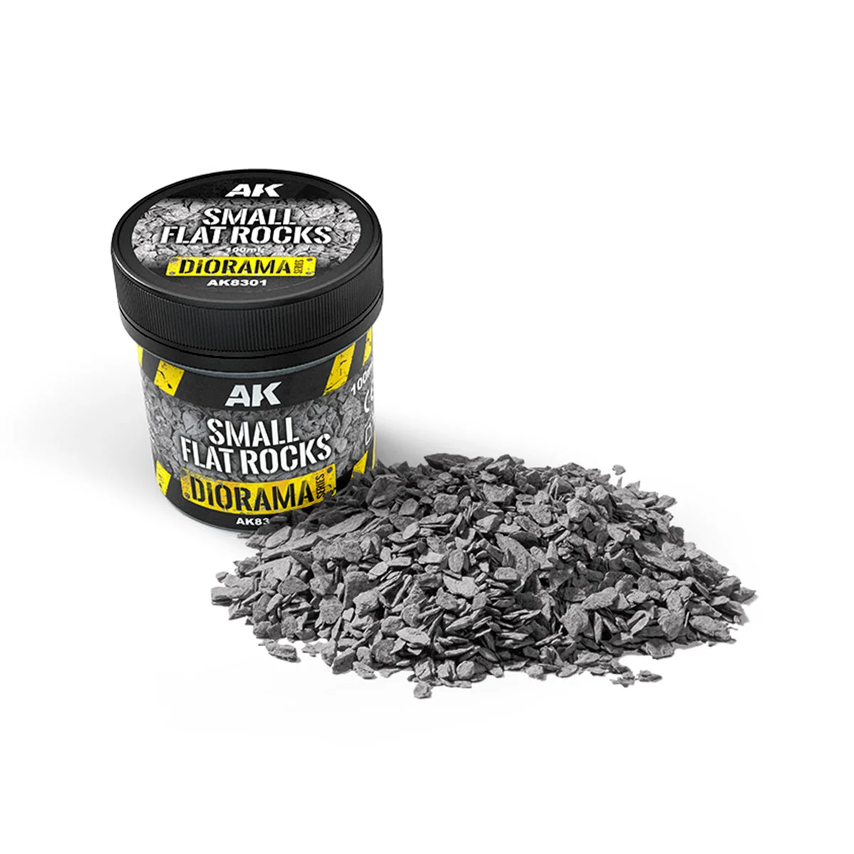 AK Interactive Small Flat Rocks 100ml - 8301