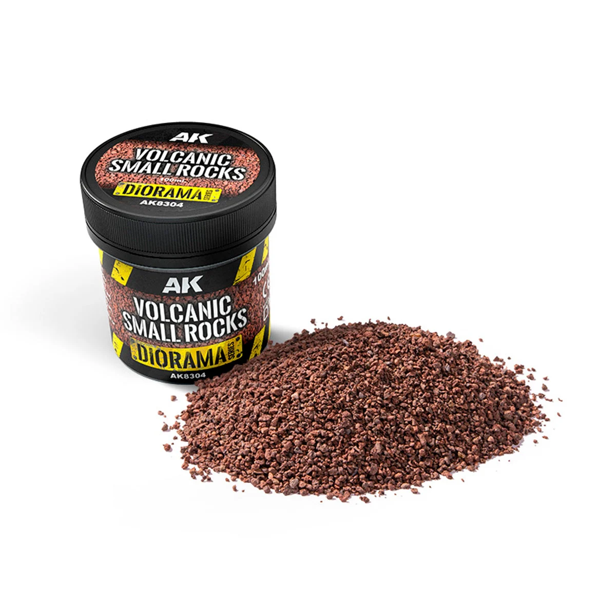 AK Interactive Volcanic Small Rocks 100ml - 8304