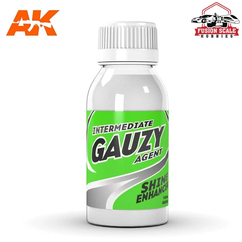 AK Interactive Intermediate Gauzy Agent Shine Enhancer