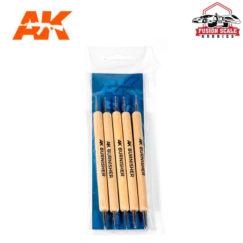 AK interactive Sculpting Burnishers Set of 5 AKI9052