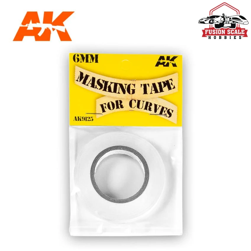 AK Interactive Masking Tape for Curves 6mm AKI9125