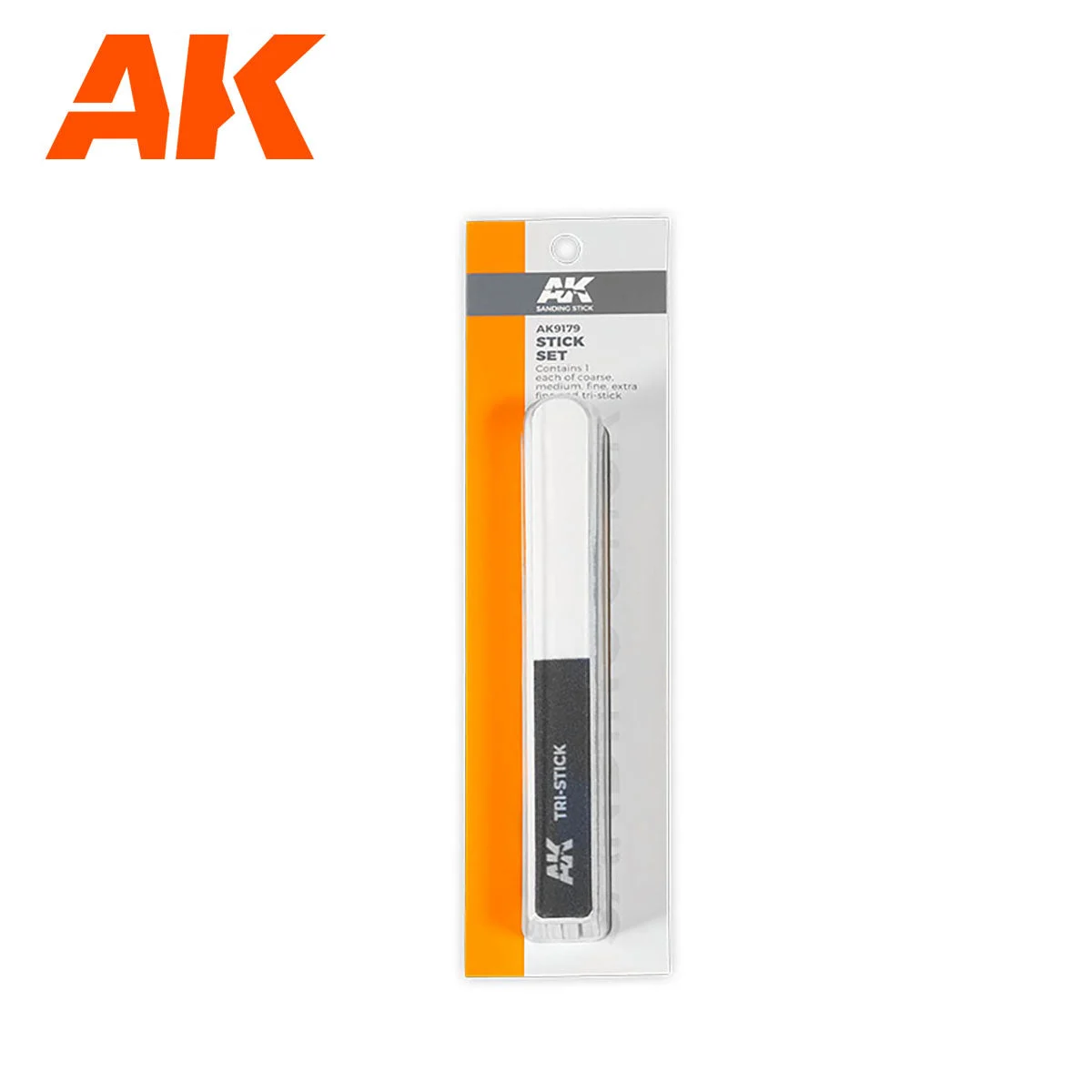 AK Interactive Sanding Stick Set of 5 Sticks