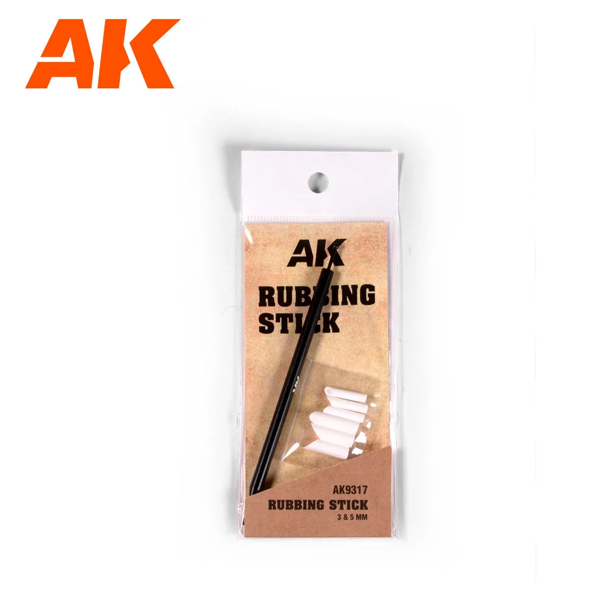 AK Interactive Rubbing Stick 3-5mm Tip AKI9317