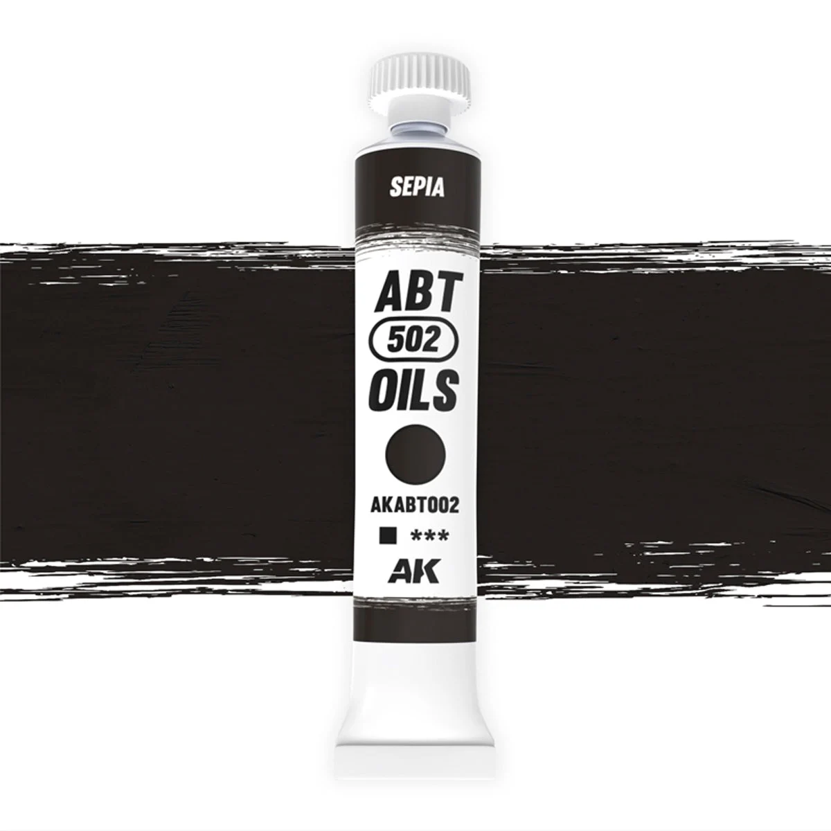 Abteilung 502 Oil Paint Sepia 20ml Tube AKABT002