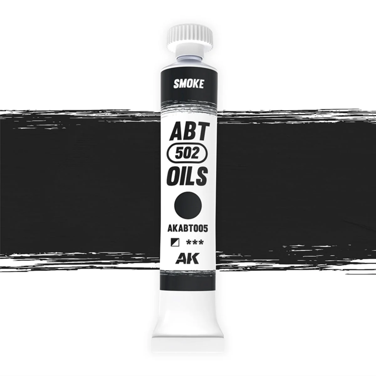 Abteilung 502 Oil Paint Smoke 20ml Tube AKABT005