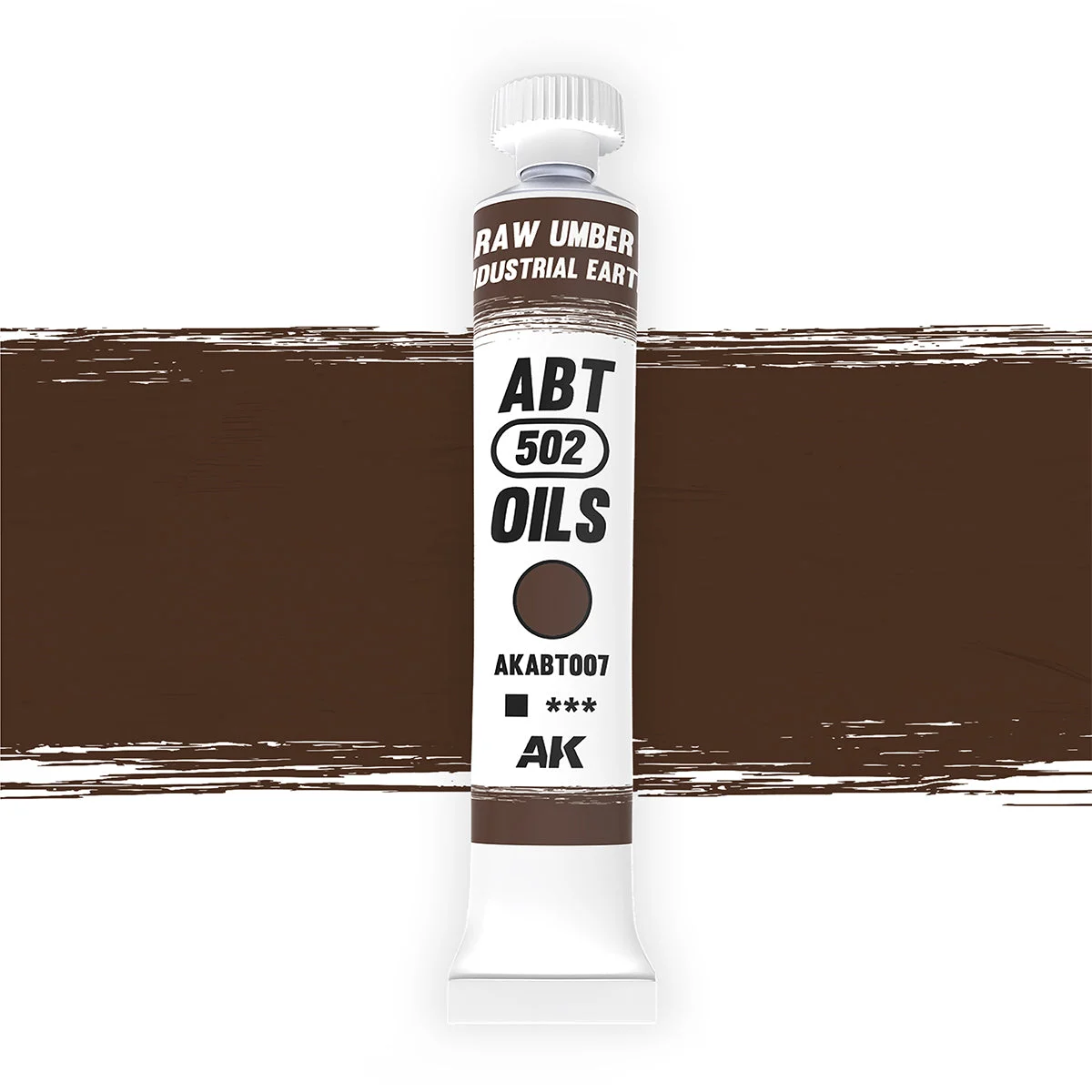 Abteilung 502 Oil Paint Raw Umber / Industrial Earth 20ml Tube AKABT007