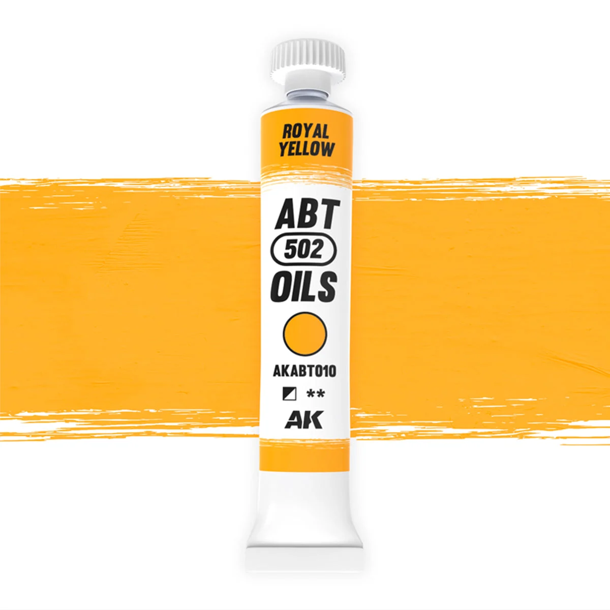 Abteilung 502 Oil Paint Yellow 20ml Tube AKABT010