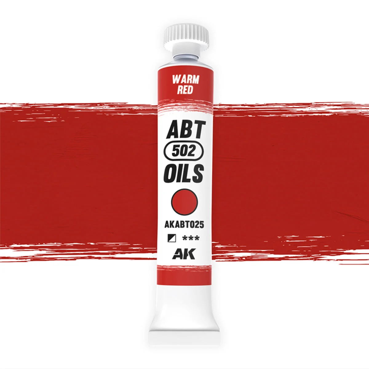 Abteilung 502 Oil Paint Warm Red 20ml Tube AKABT025