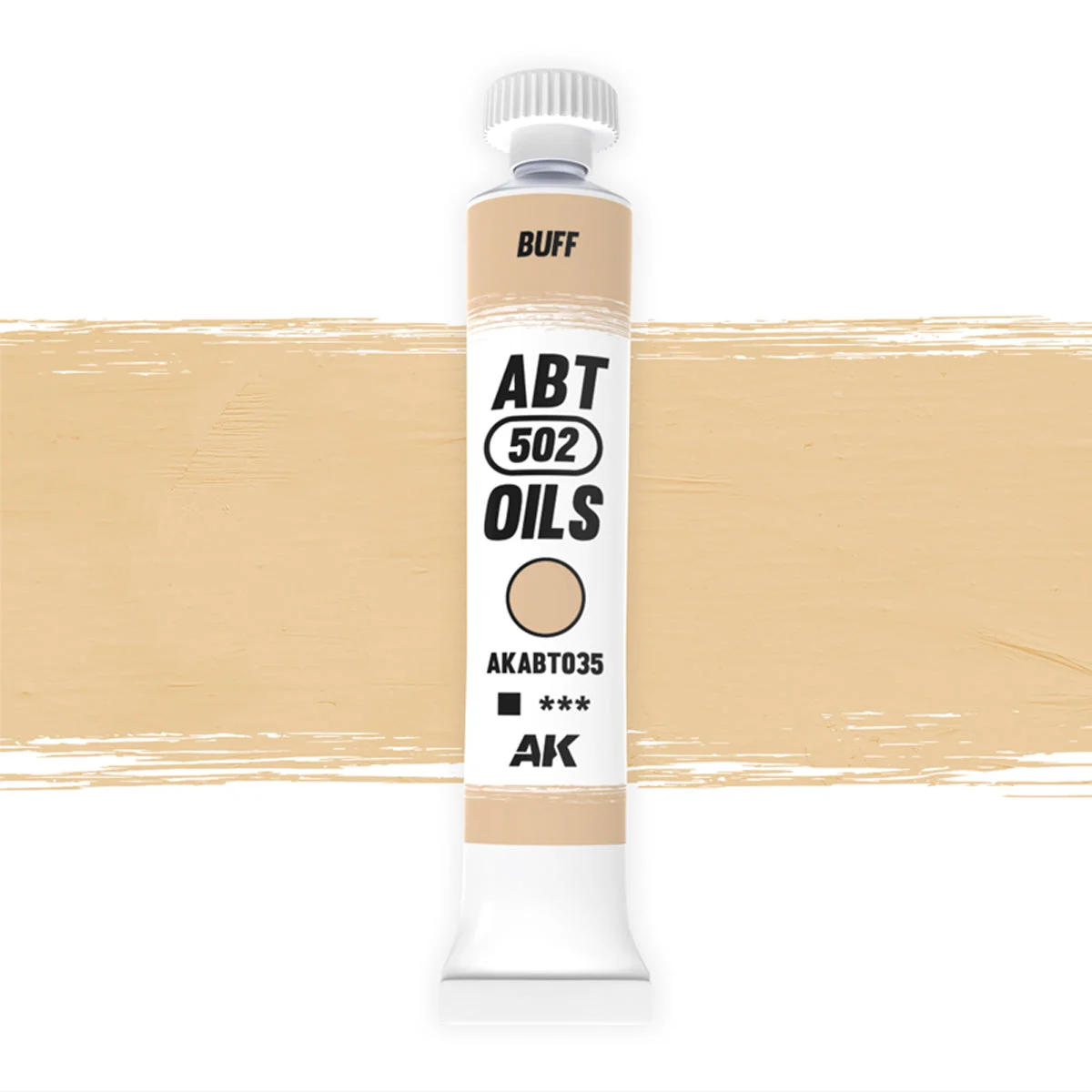 Abteilung 502 Oil Paint Buff 20ml Tube AKABT035