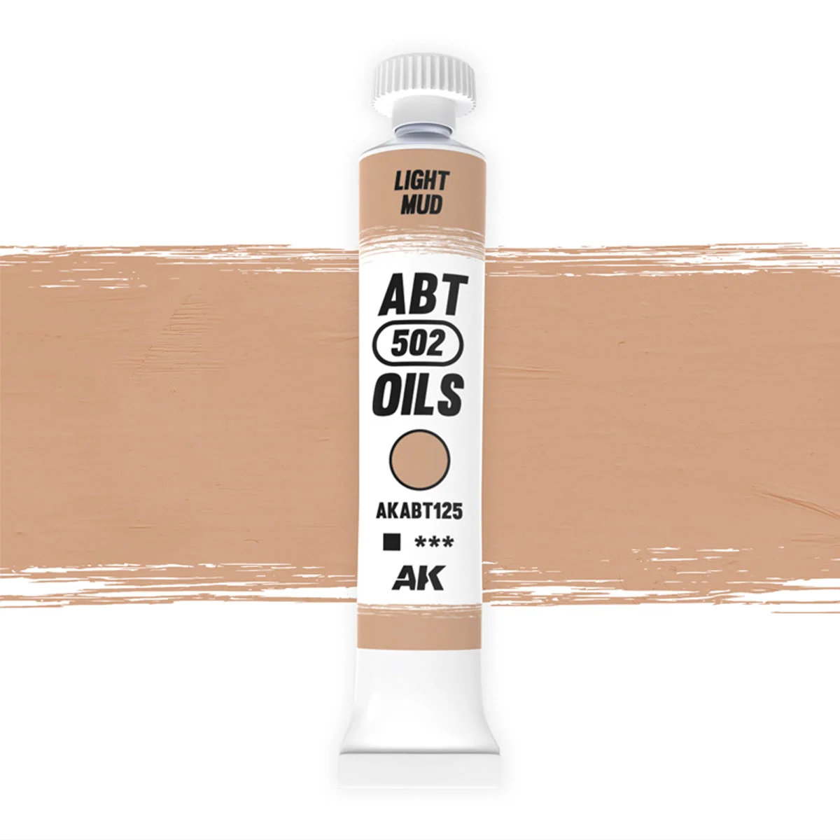 Abteilung 502 Oil Paint Light Mud 20ml Tube AKABT125