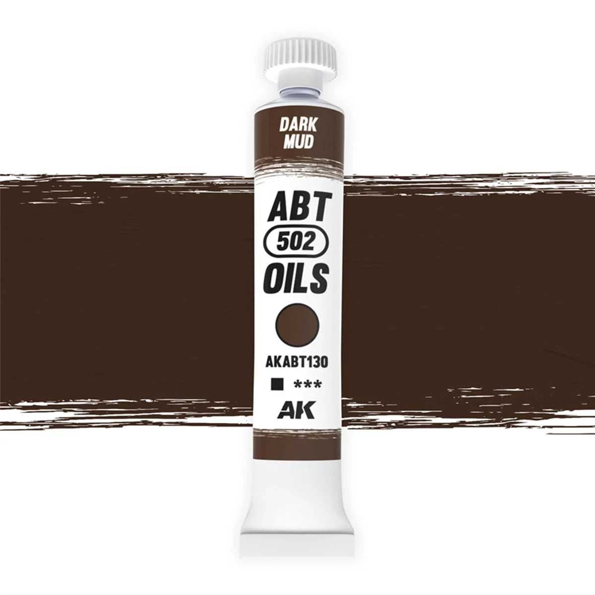Abteilung 502 Oil Paint Dark Mud 20ml Tube AKABT130