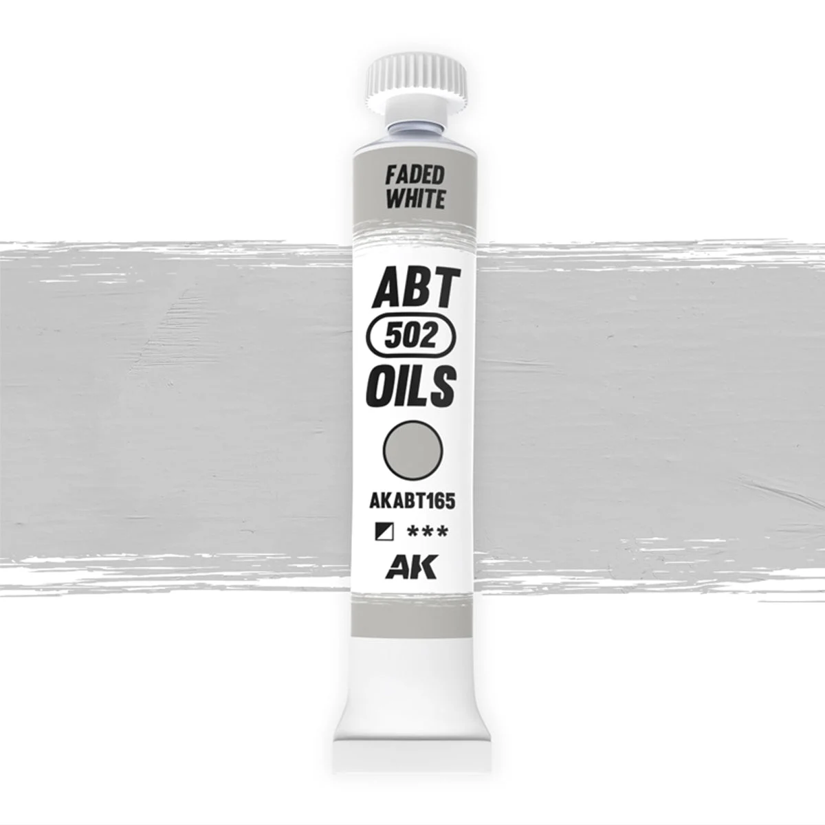 Abteilung 502 Oil Paint Faded White 20ml Tube AKABT165
