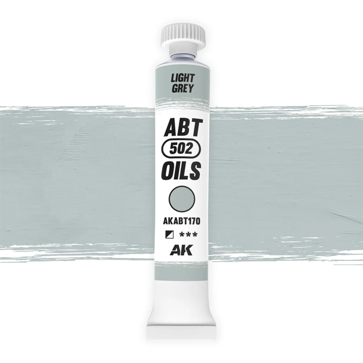Abteilung 502 Oil Paint Light Grey 20ml Tube AKABT170