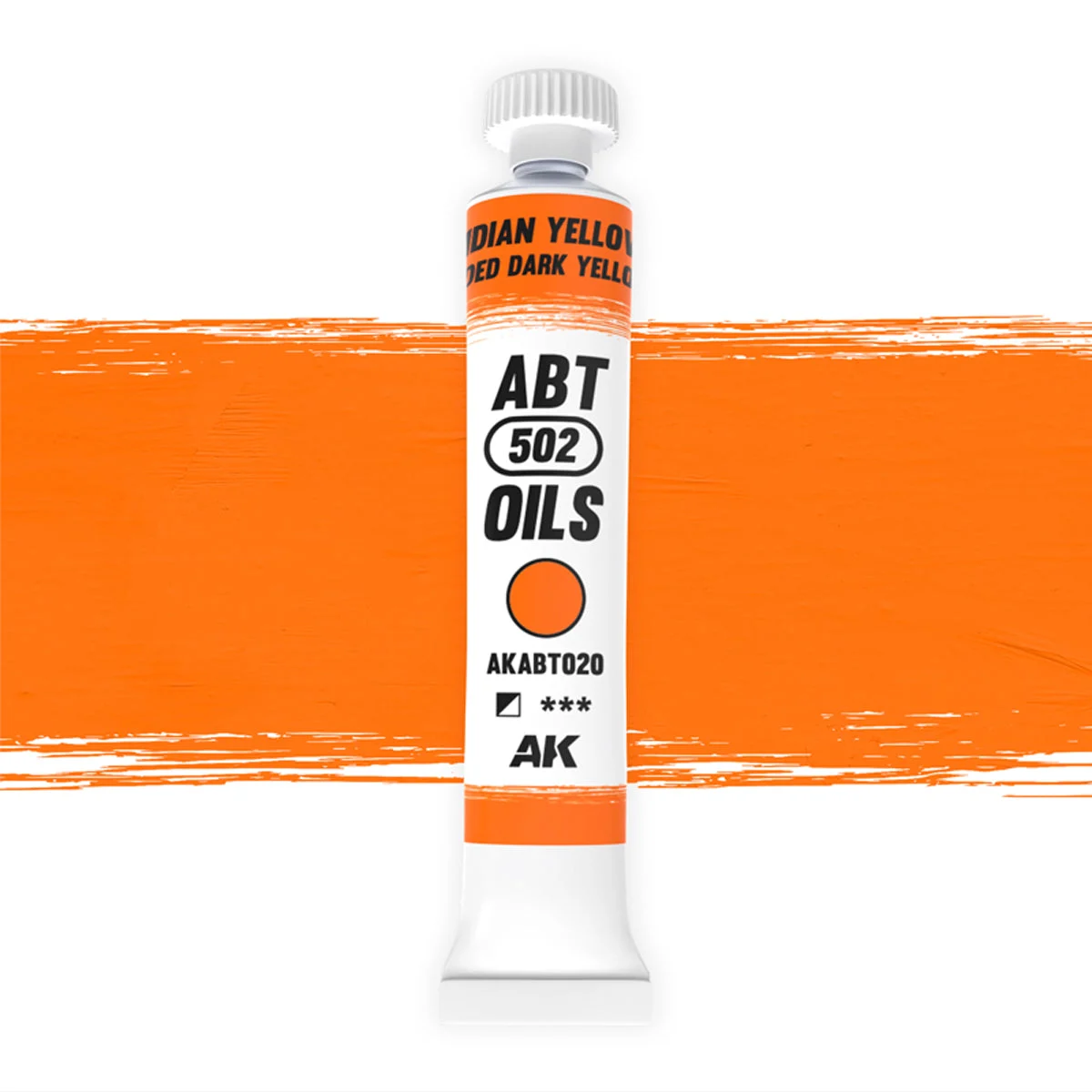 Abteilung 502 Oil Paint Faded Dark Yellow 20ml Tube AKABT020