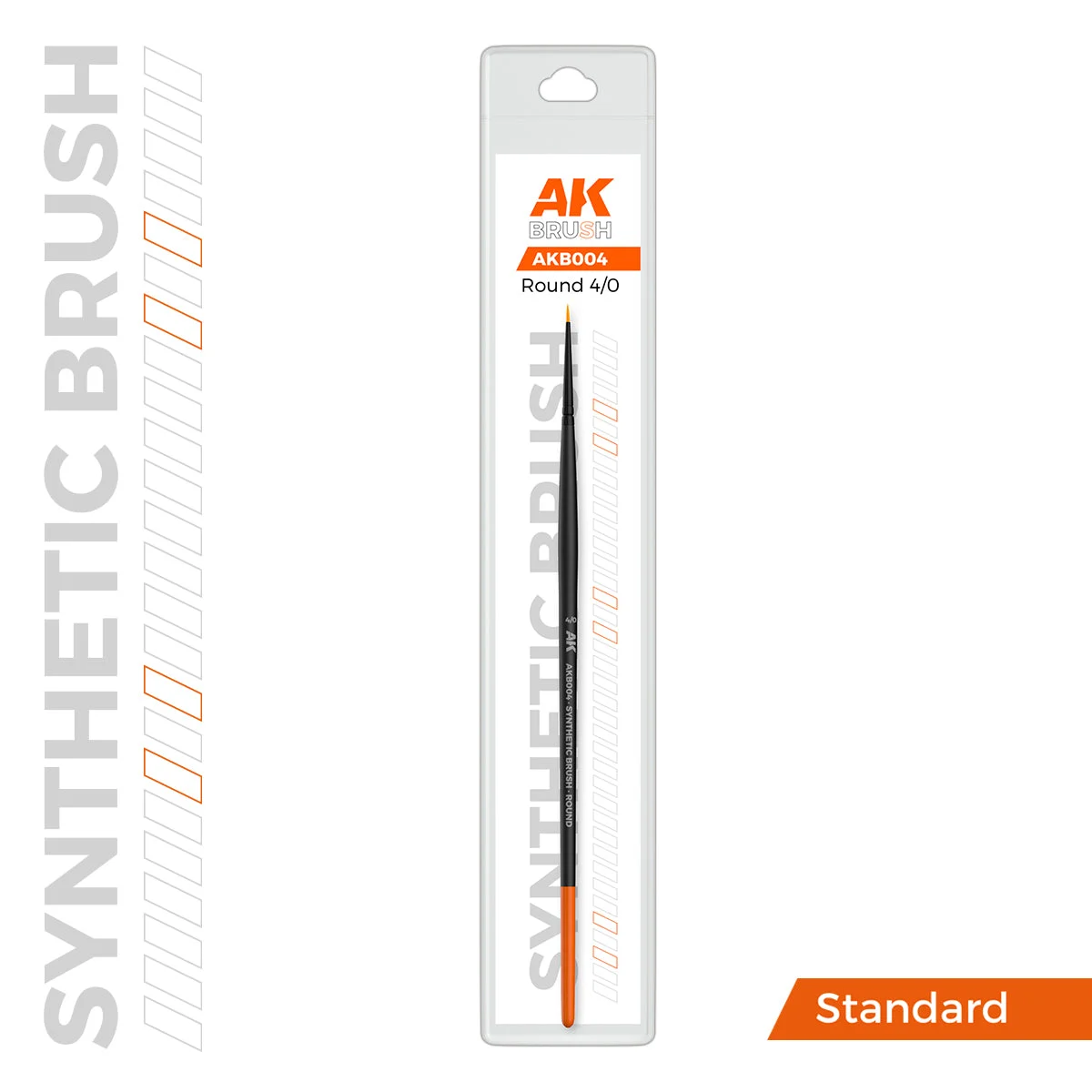 AK Interactive Synthetic Brush Round 4/0