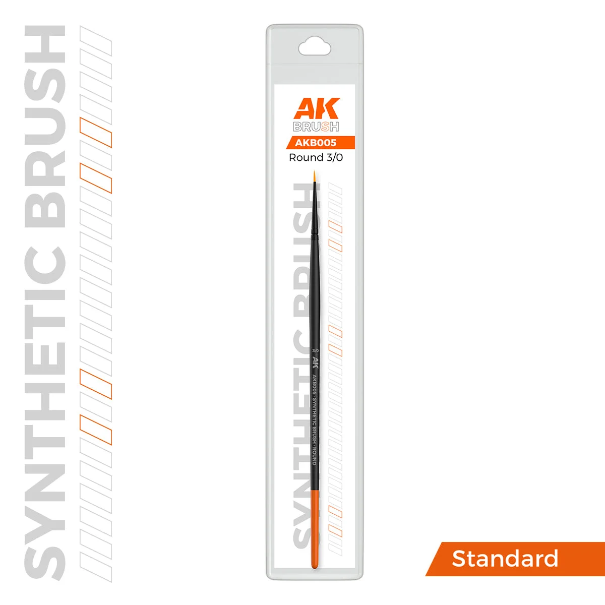 AK Interactive Synthetic Brush Round3/0