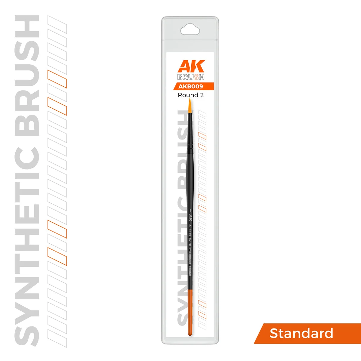 AK Interactive Synthetic Brush Round 2