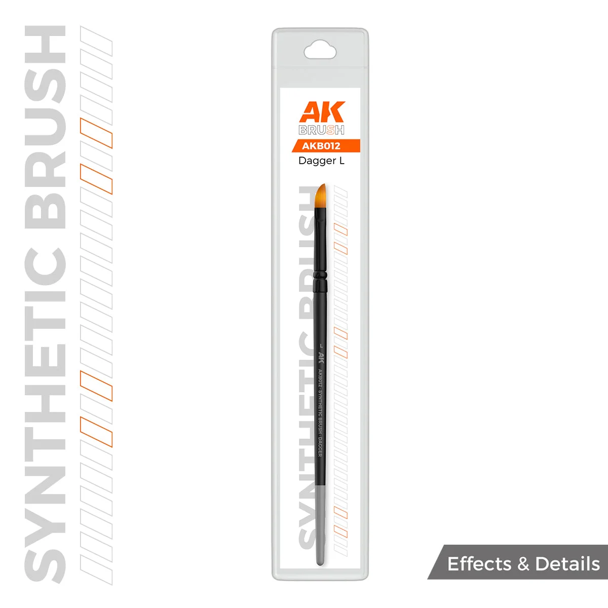AK Interactive Synthetic Brush Dagger L