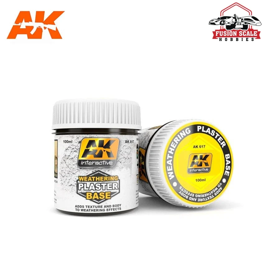 AK Interactive Weathering Plaster Base 100ml Bottle