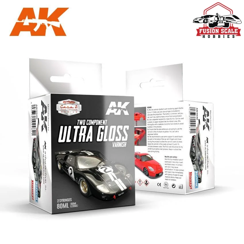 AK Interactive Two-Components Ultra Gloss Lacquer AKI9040