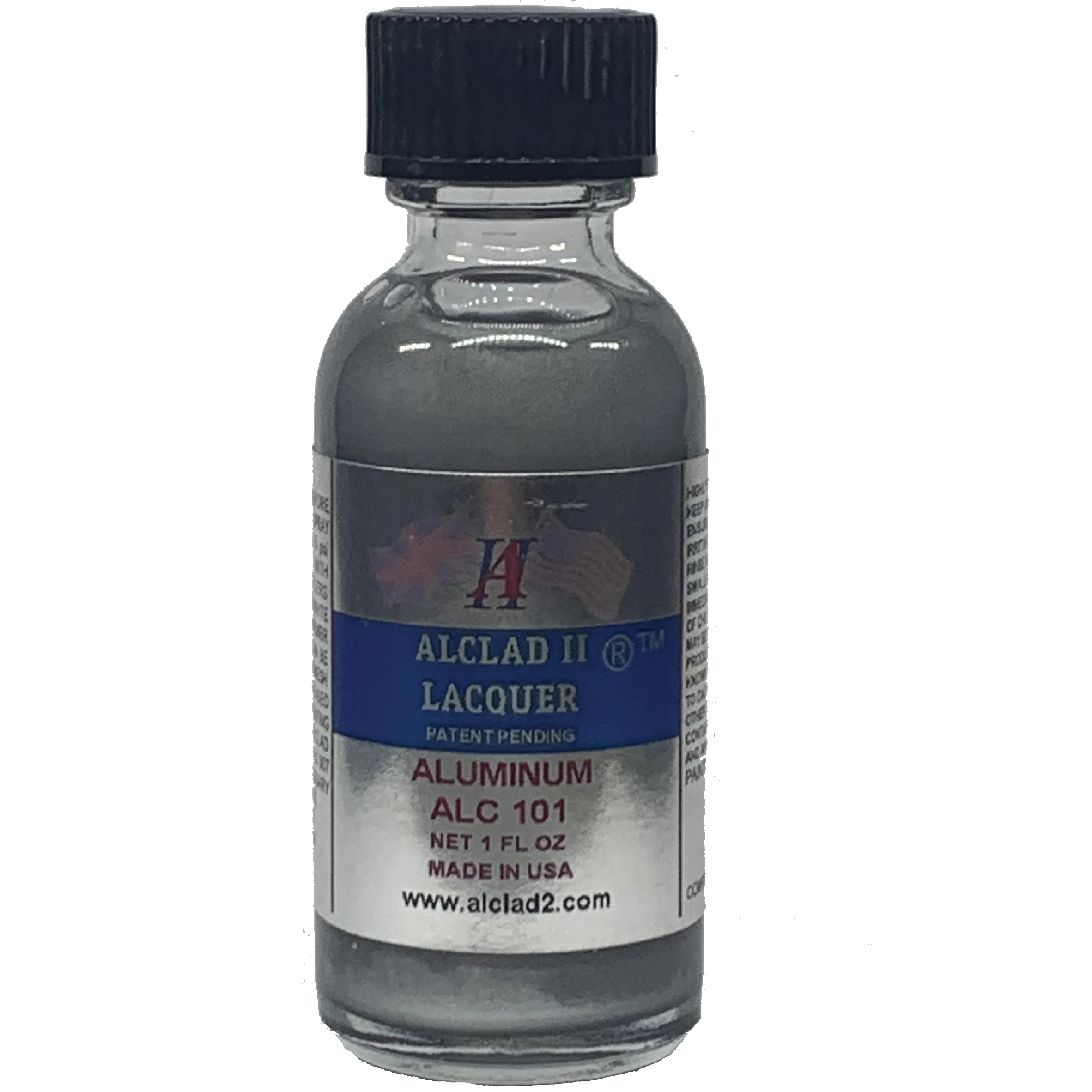 Alclad II Aluminium Metallic Lacquer Paint 1 oz ALC-101