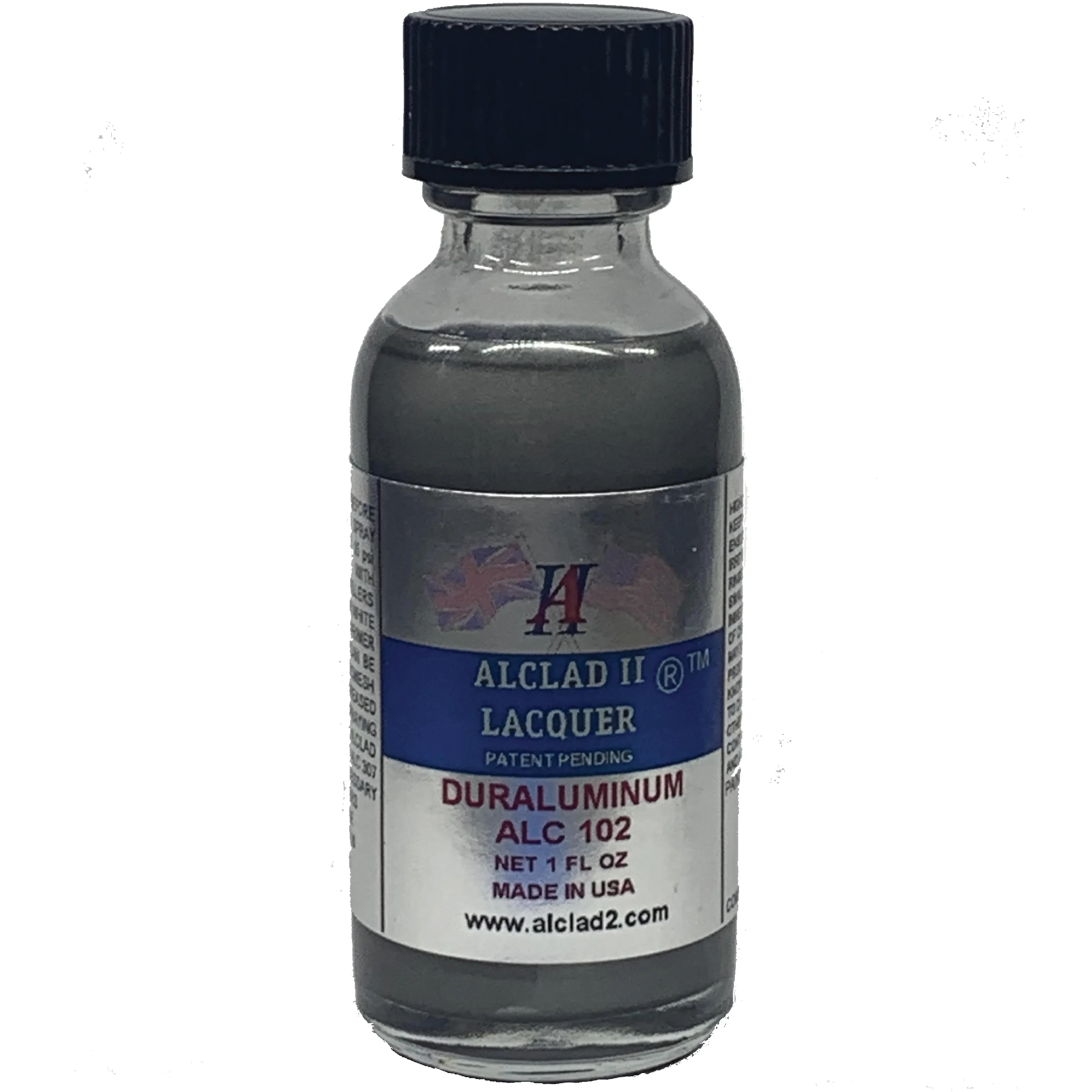 Alclad II Duraluminium Metallic Lacquer Paint 1 oz ALC-102