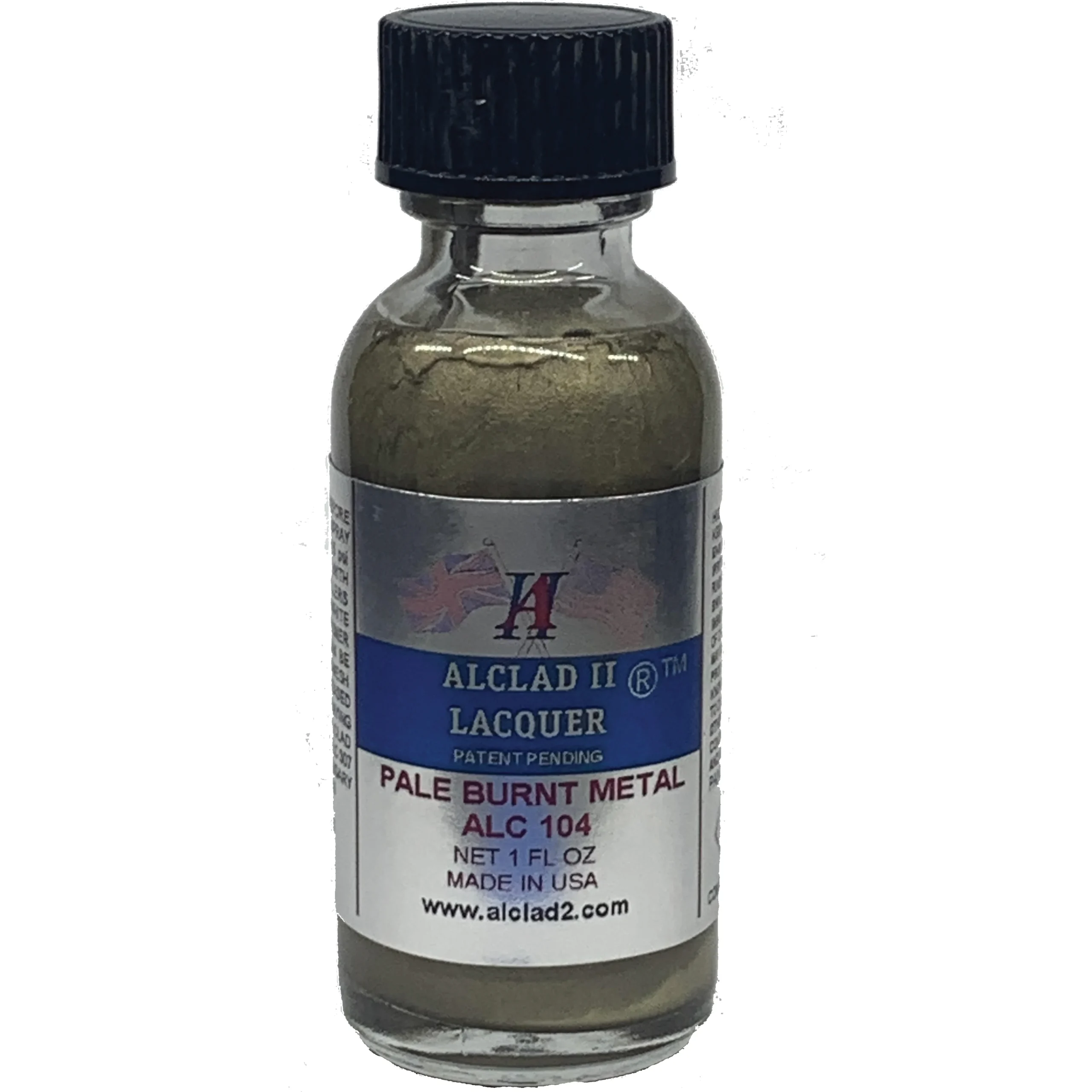Alclad II Pale Burnt Metal Metallic Lacquer Paint 1 oz ALC-104