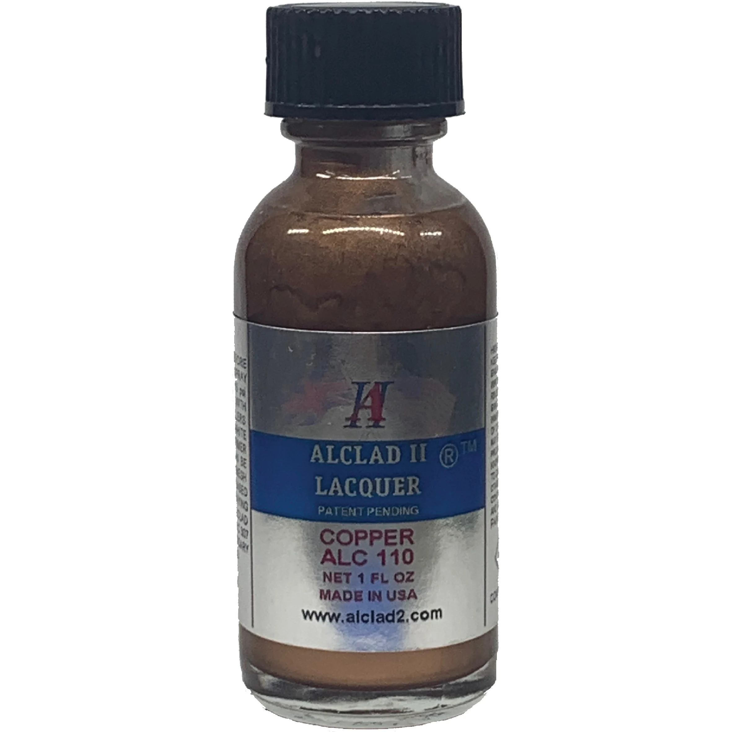 Alclad II Copper Metallic Lacquer Paint 1 oz ALC-110