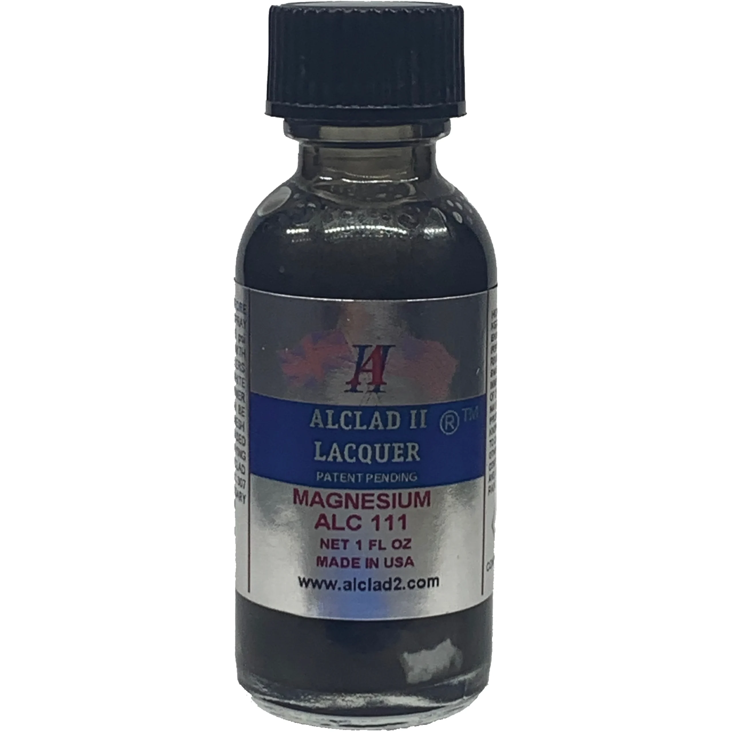 Alclad II Magnesium Metallic Lacquer Paint 1 oz ALC-111