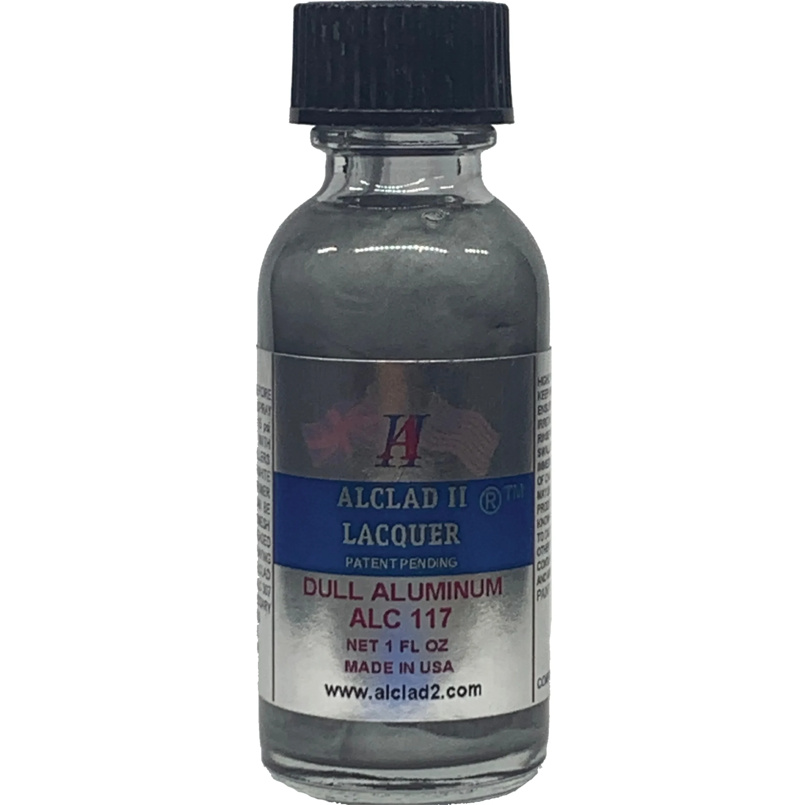Alclad II Dull Aluminium Metallic Lacquer Paint 1 oz ALC-117