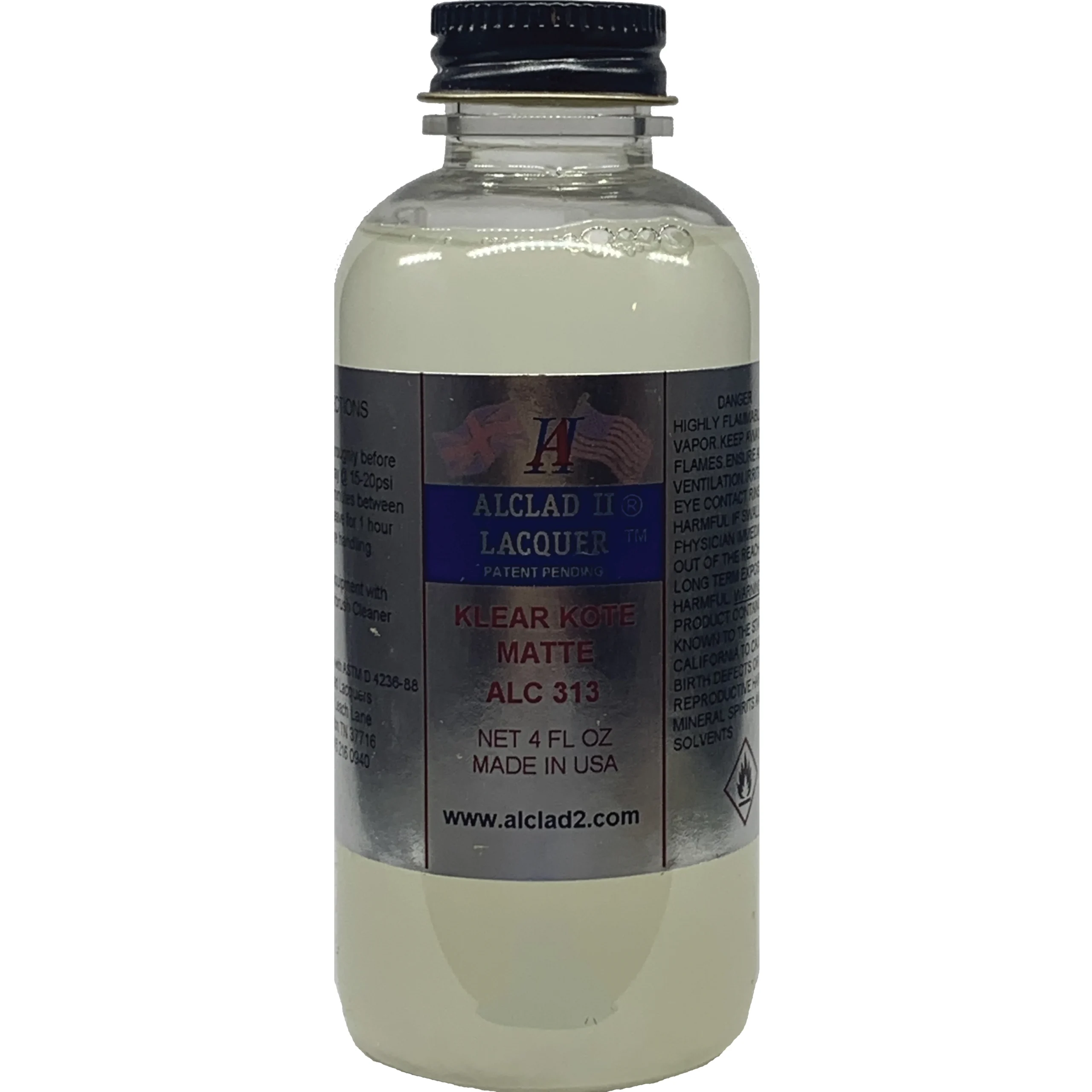 Alclad II Clear Coat Matte Clear Coat 4 oz ALC-313
