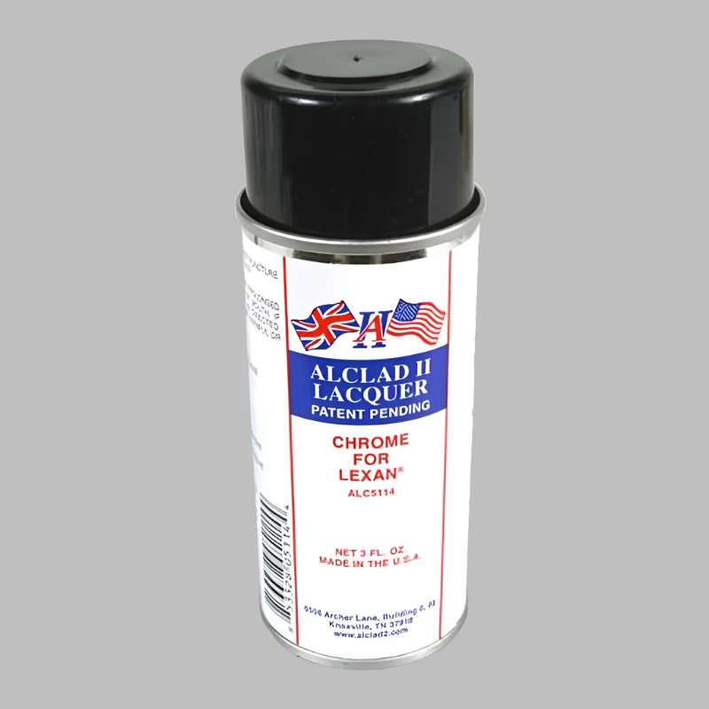 Alclad II Chrome for Lexan Spray Paint 3 oz ALC-5114