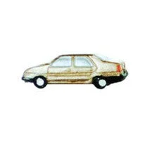 Plastruct HO gauge Polyethylene Plastic Automobile Jetta (5 per pack)
