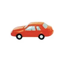 Plastruct N gauge Polyethylene Plastic Automobile Shadow (5 per pack)