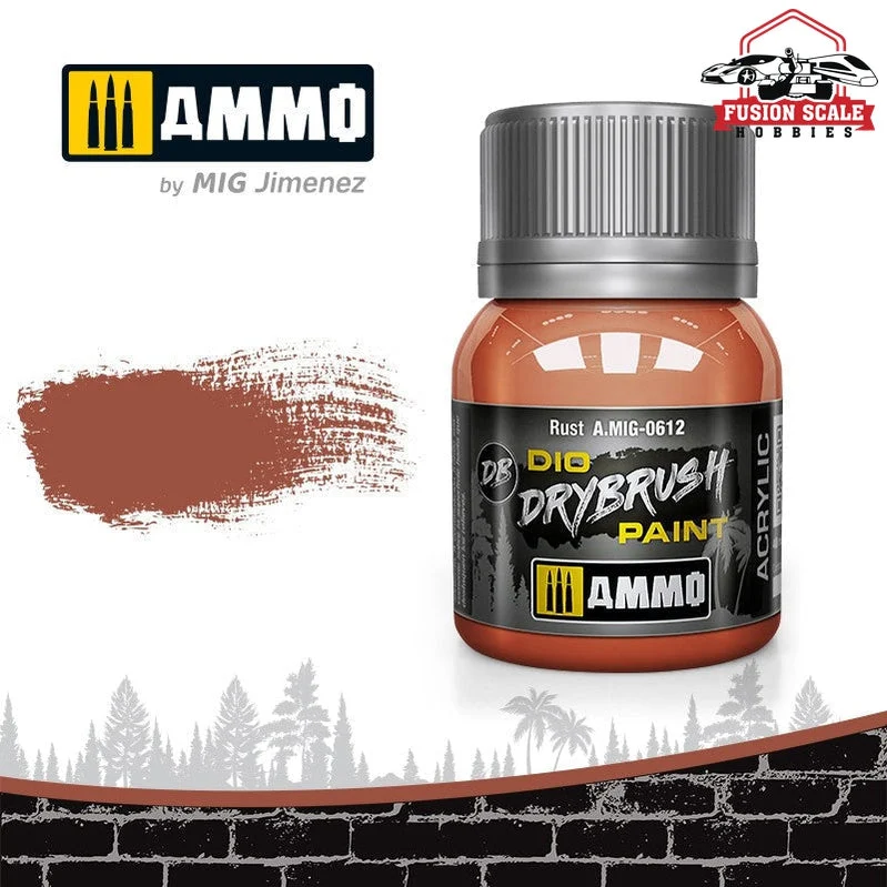 Ammo Mig Jimenez Dio Dry Brush Rust Paint