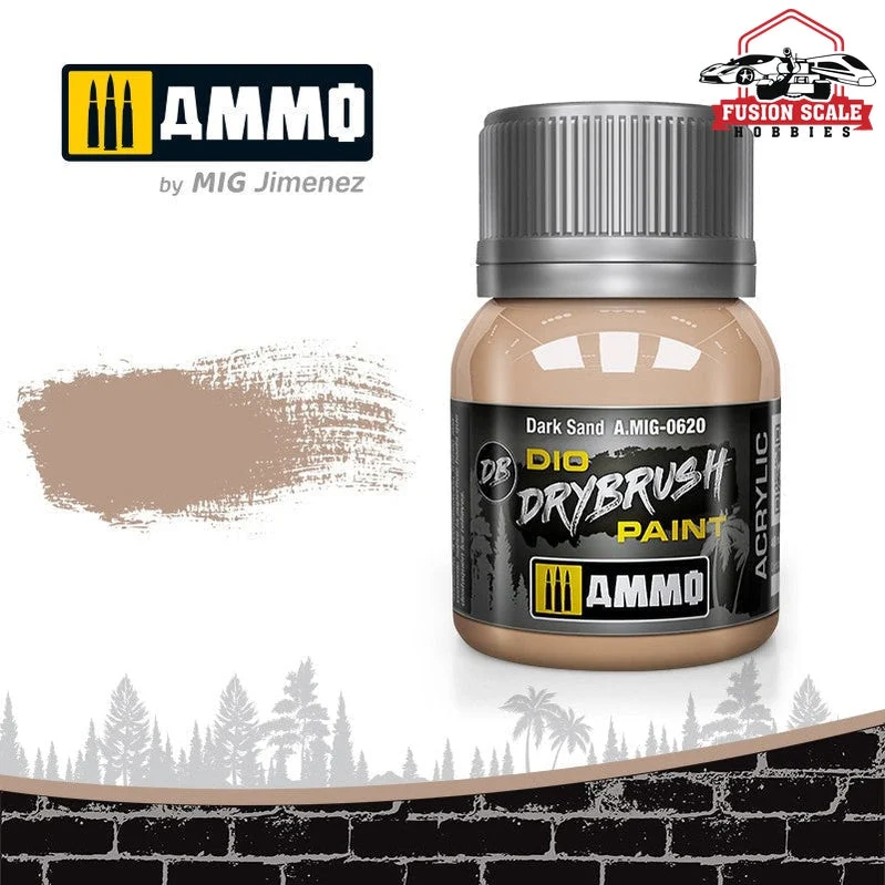 Ammo Mig Jimenez Dio Dry Brush Dark Sand Paint
